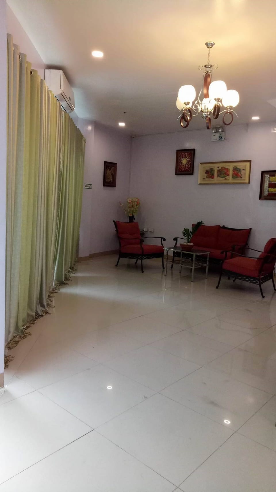 Lobby sitting area