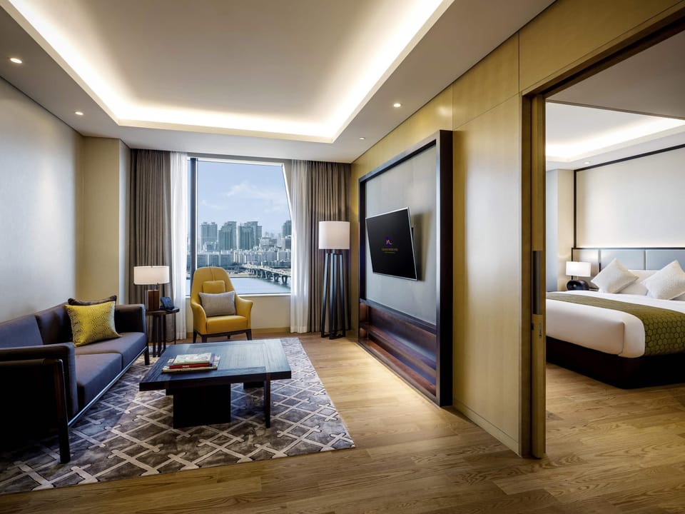 Superior Suite, 1 Bedroom | Premium bedding, down comforters, in-room safe, individually decorated