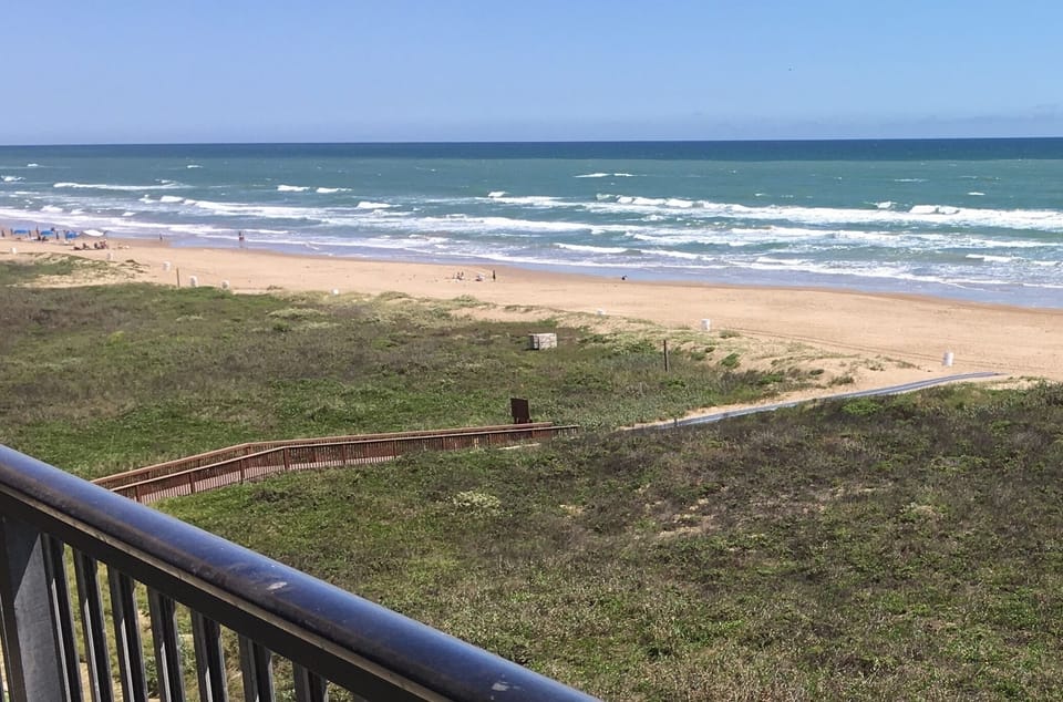 Main Deck View of the Private Beach Access