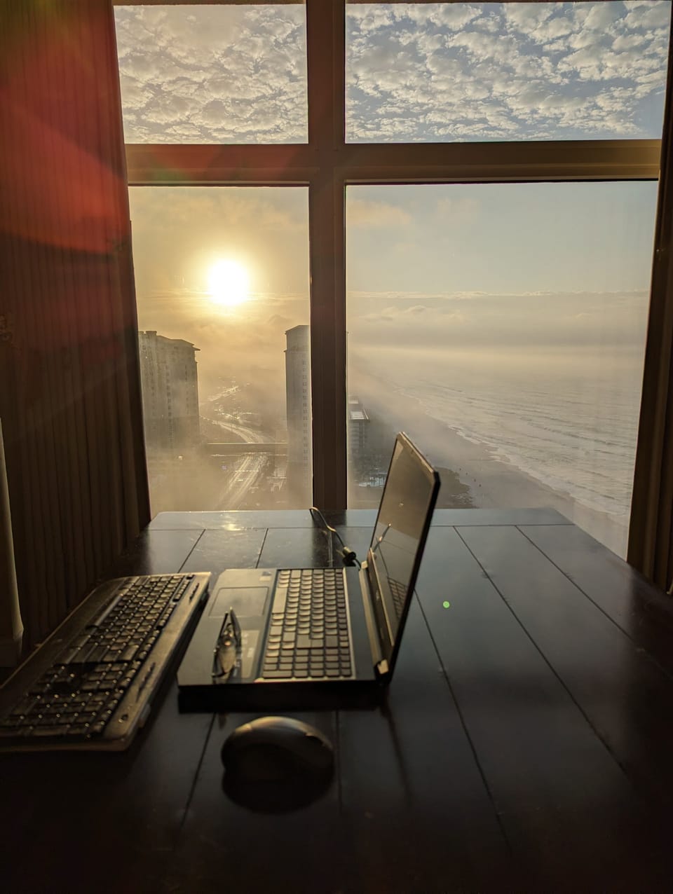 Sunrise from Dining/Living