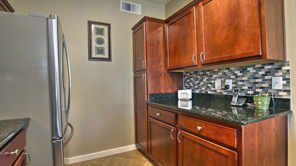 Kitchen pantry with more cabinets