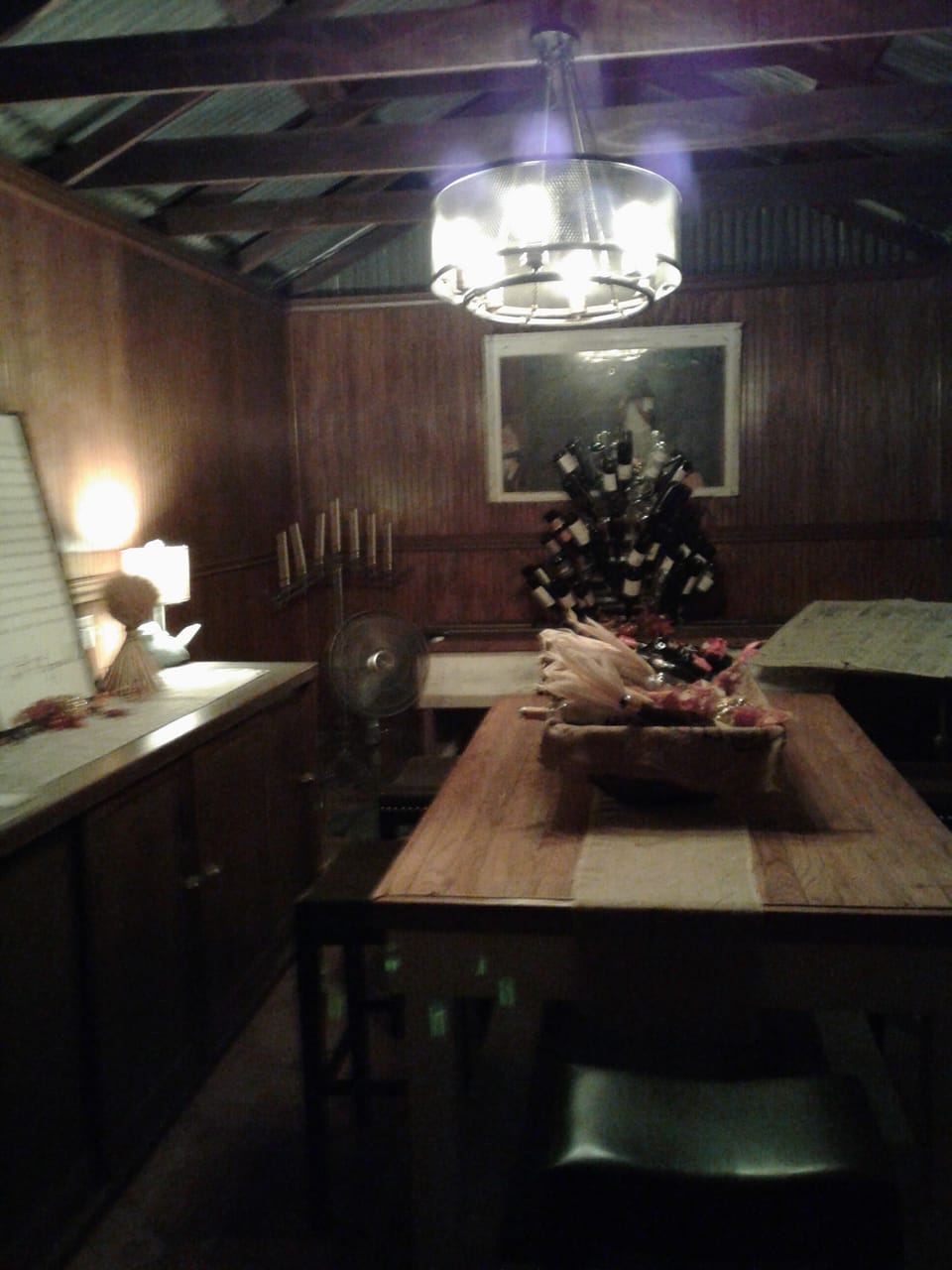 Wine barn to relax or to drink wine.