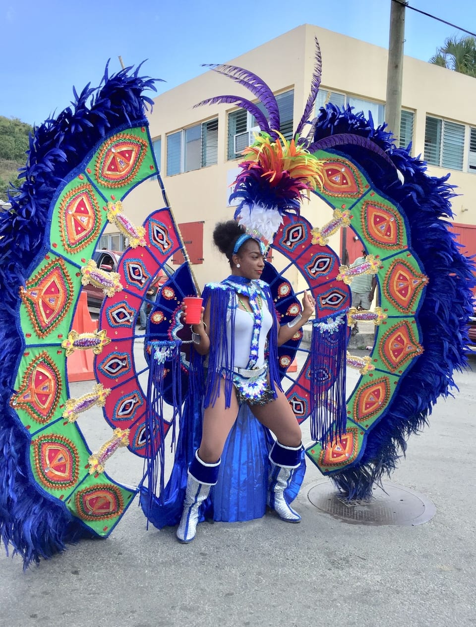 Carnival on the streets of Christiansted