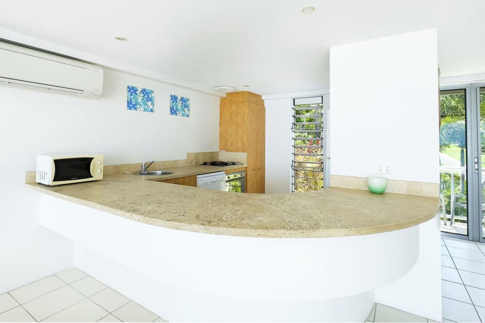 3 Bedroom Apartment Ocean Villa 02 | Private kitchen | Coffee/tea maker, full-size fridge, microwave, oven
