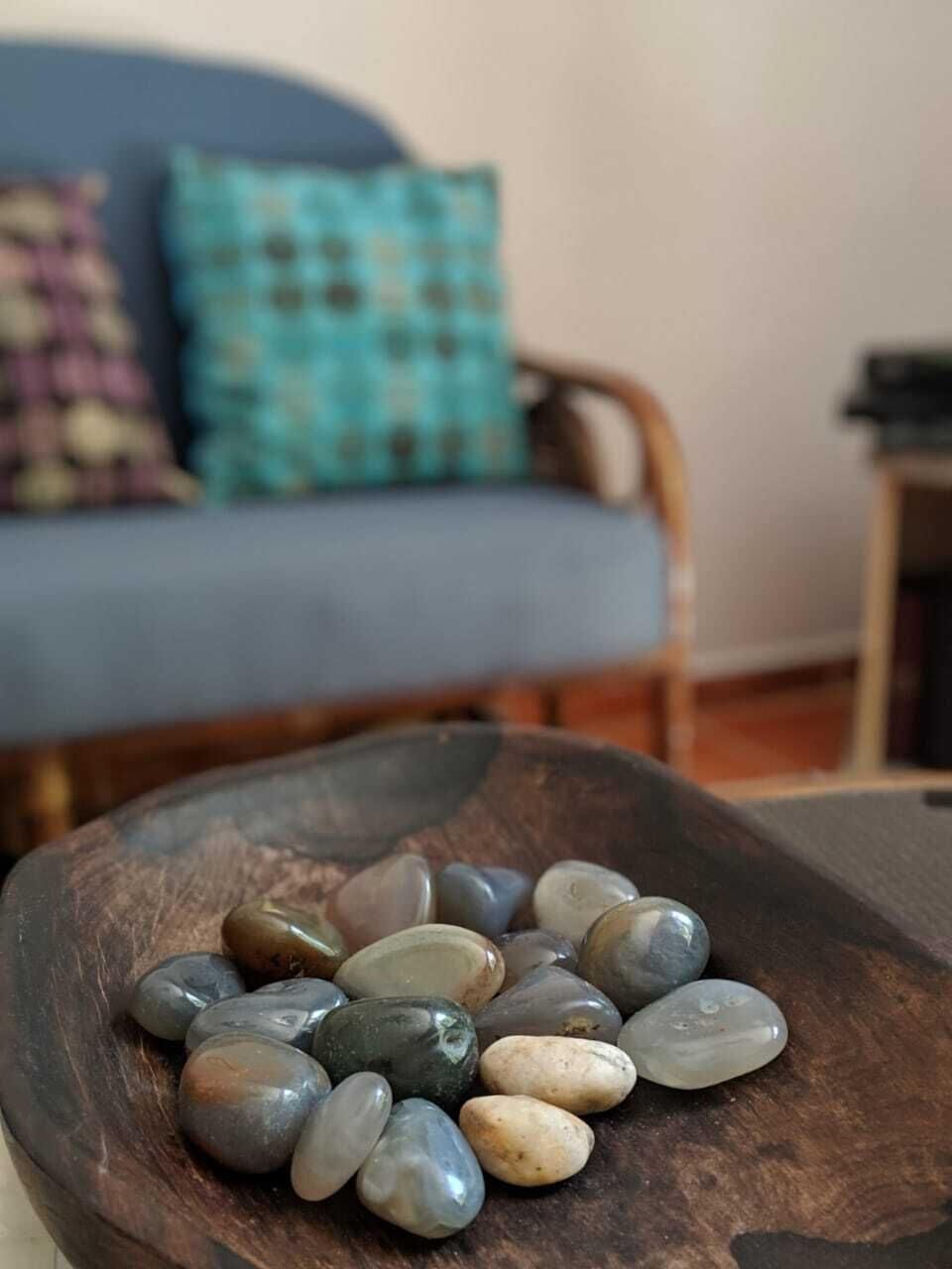 Artful accents grace your vacation home-away-from-home...