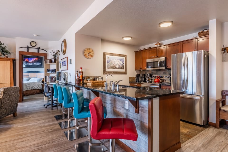 Kitchen area.