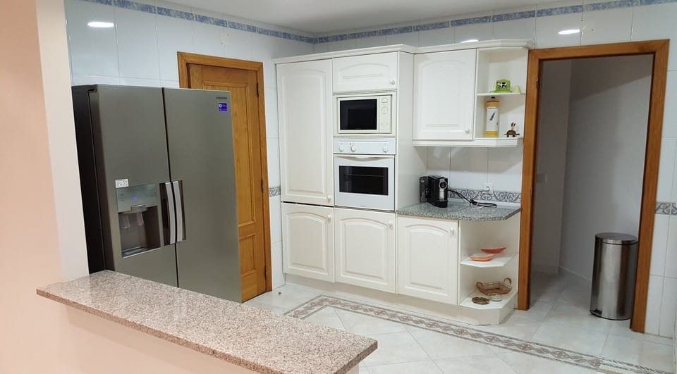 Open plan kitchen