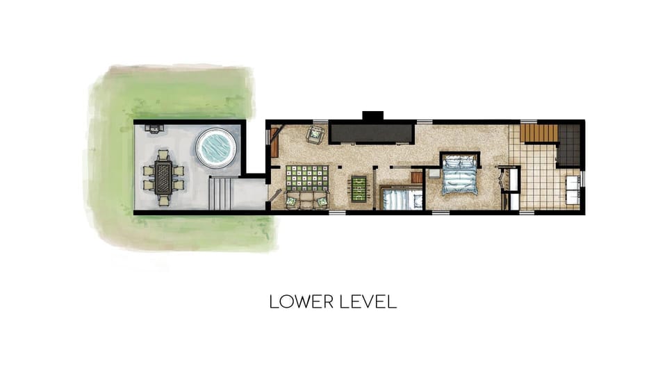 Lower Level Floor Plan