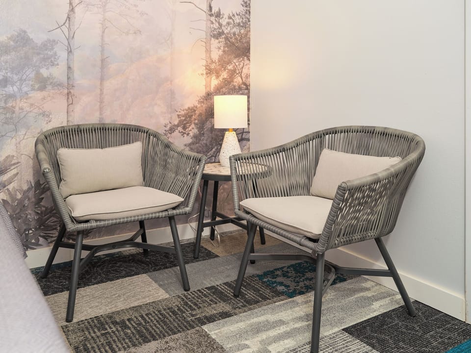 Comfort Double Room, 2 Queen Beds | Free WiFi, bed sheets