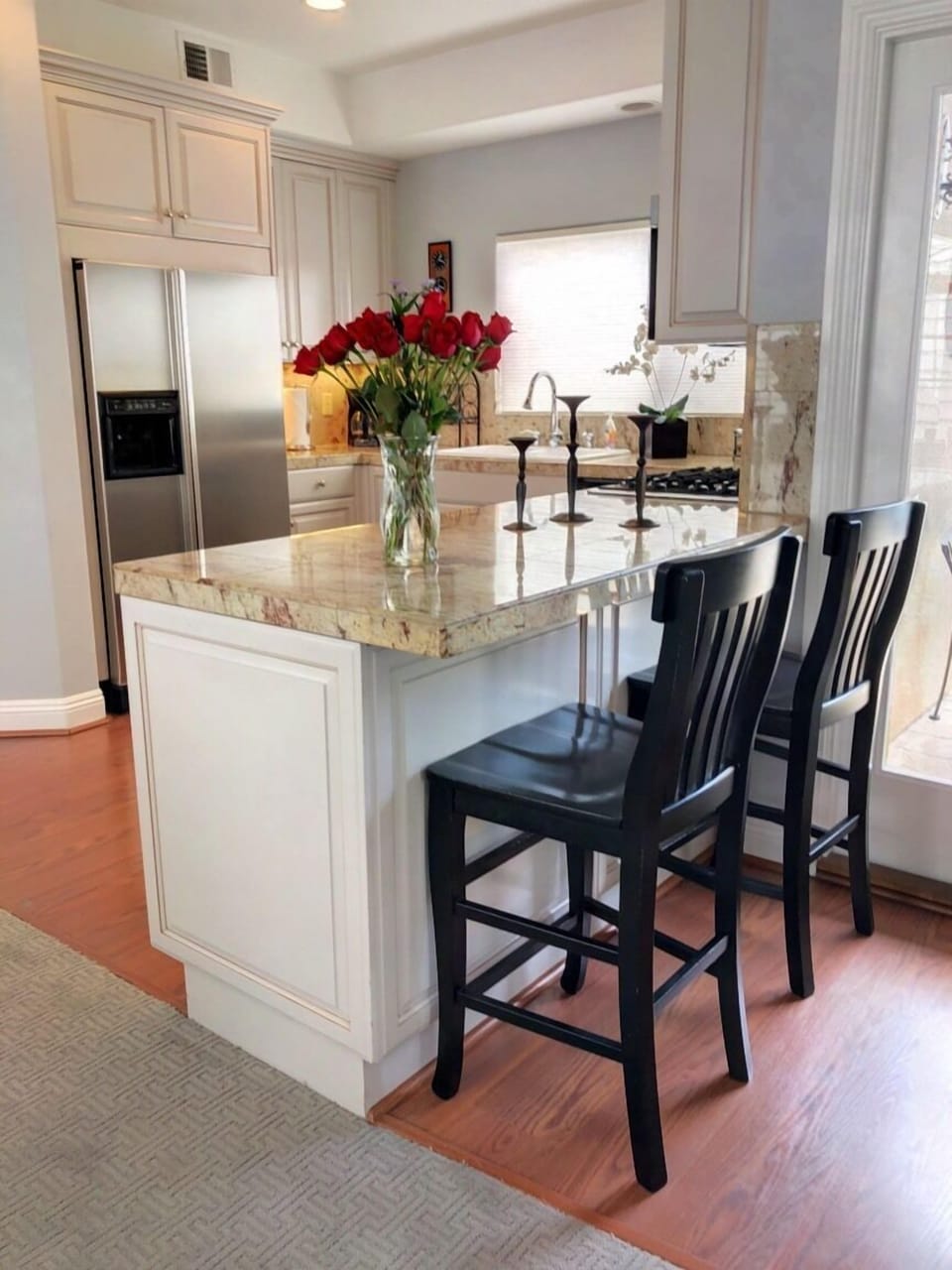 Kitchen Island-Seating for two.