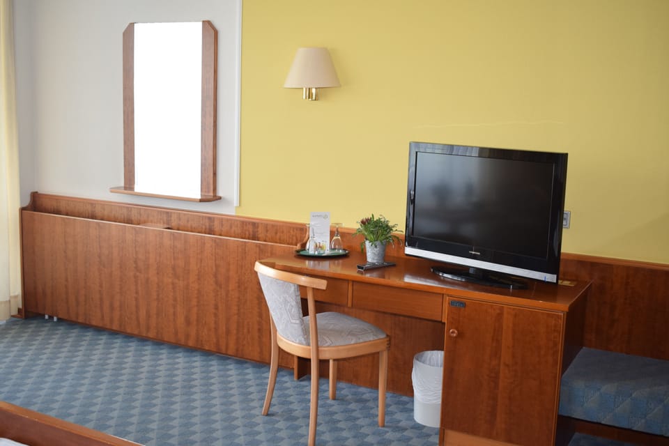 Economy Double Room, Balcony, Park View | In-room safe, desk, free WiFi