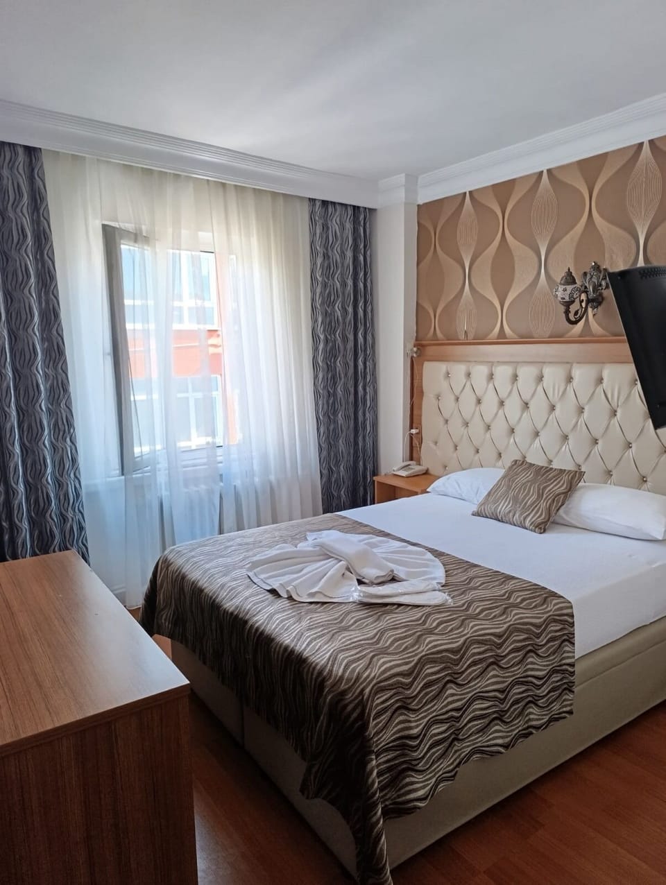 Standard Double Room | Premium bedding, minibar, desk, soundproofing