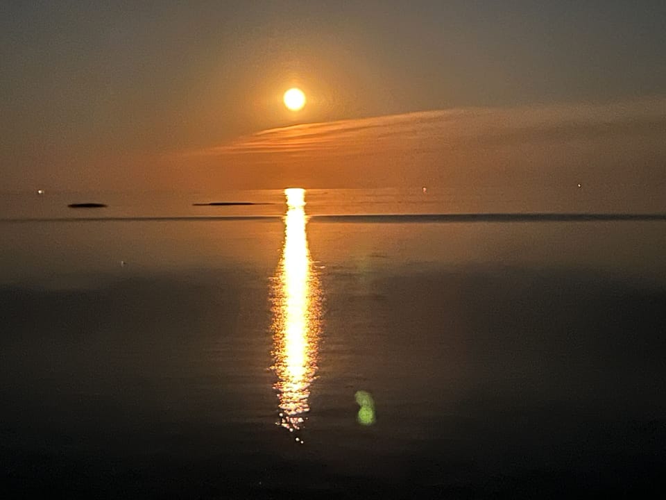 Gorgeous Sunsets over the water