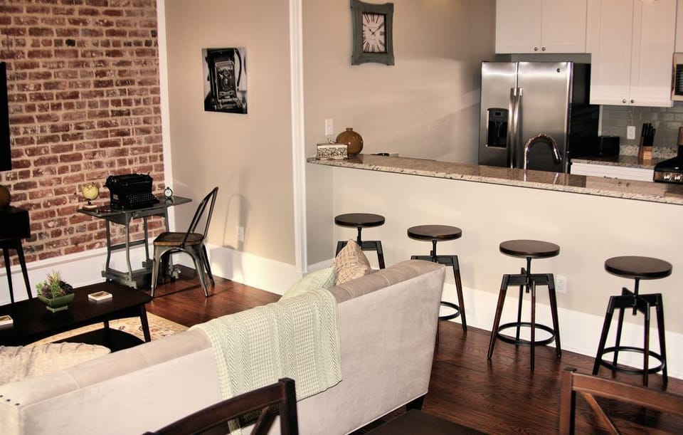 Open concept living / dining / kitchen