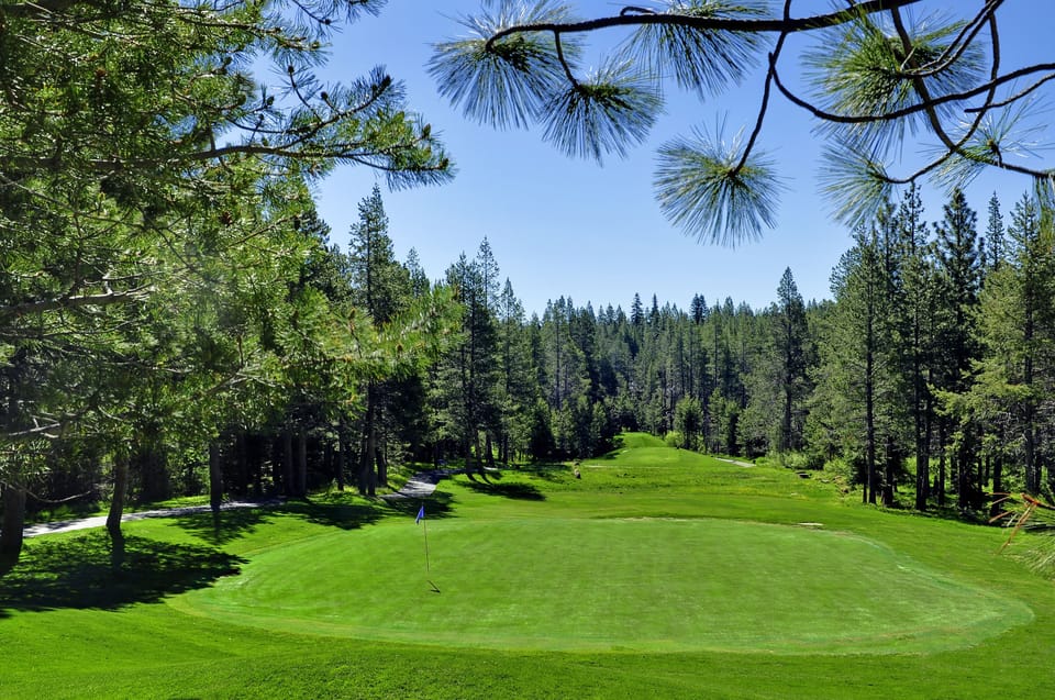 Tahoe Donner Golf, 3 minutes away