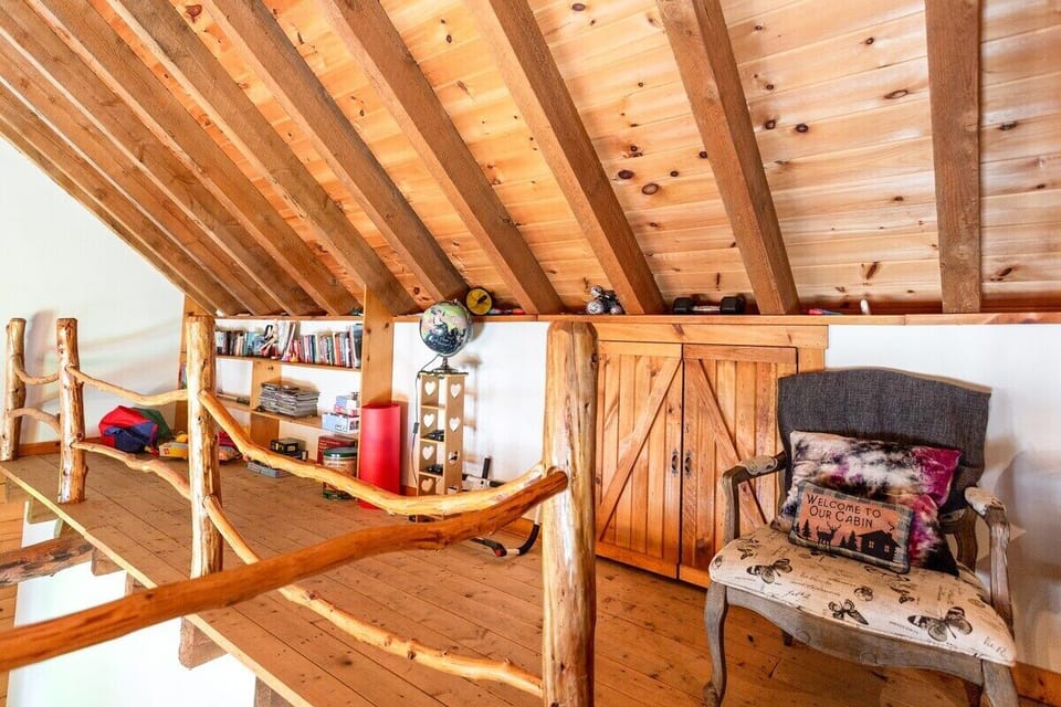 Loft game and activities area