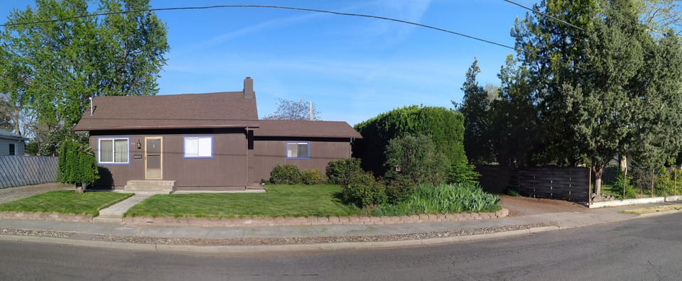 View from the street (wide)