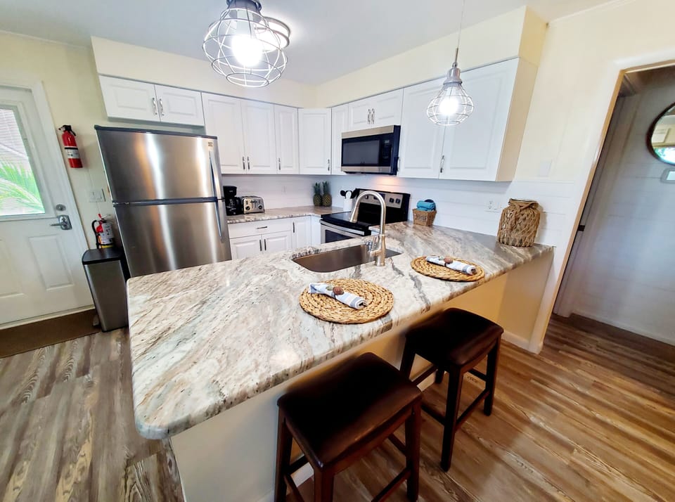 Two fully stocked kitchens ensures you can prepare anything you desirie
