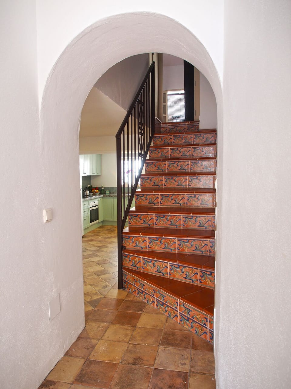Stairs to first floor