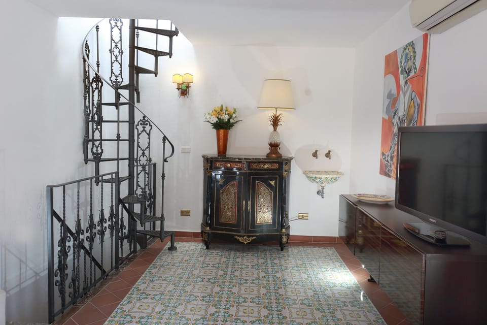 Access to the roof terrace