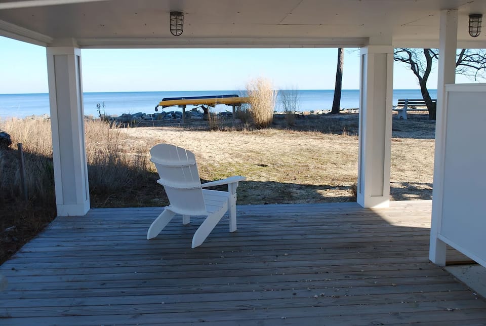 Deck view to water