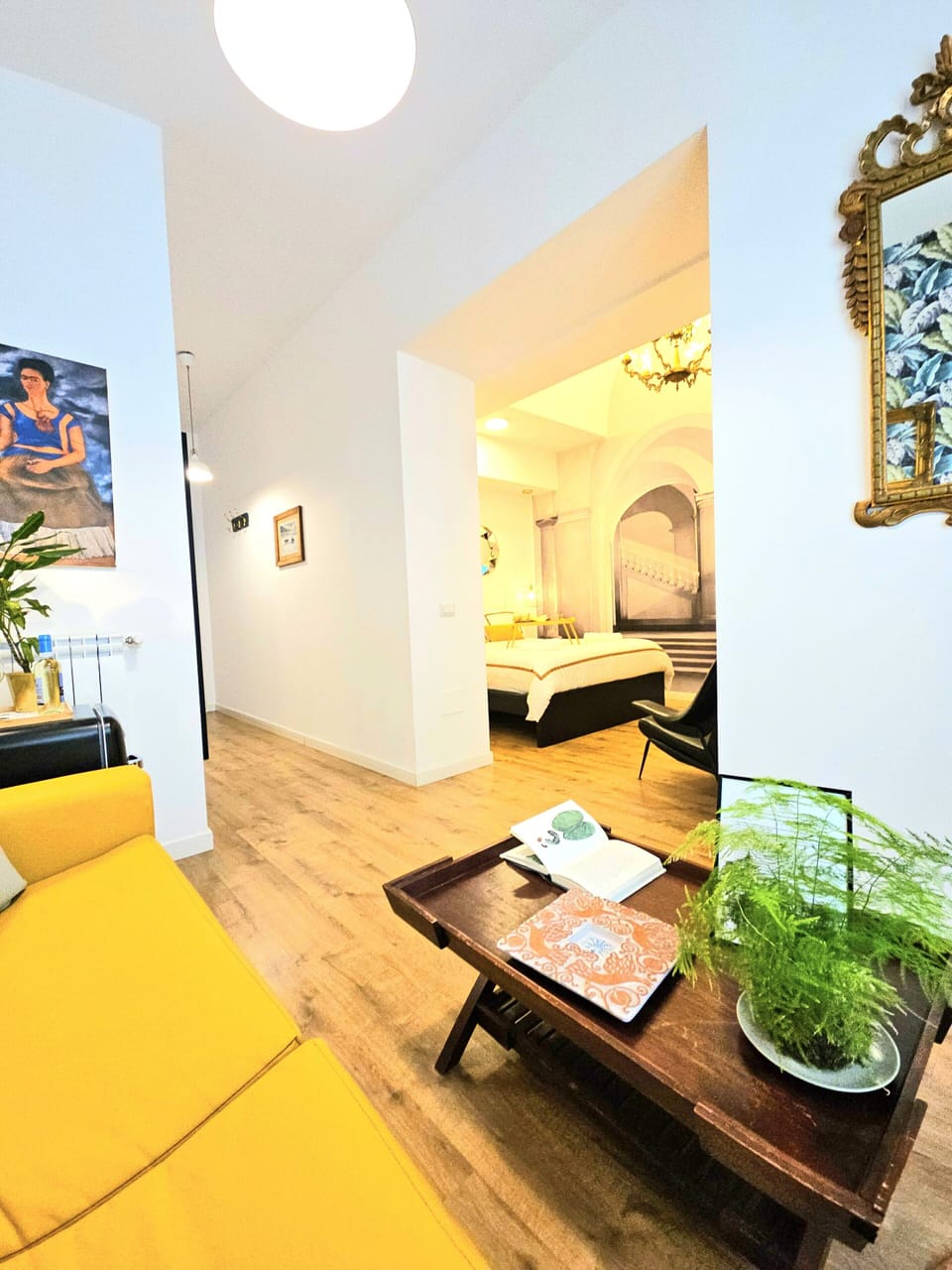 Deluxe Quadruple Room | Minibar, desk, laptop workspace, blackout drapes