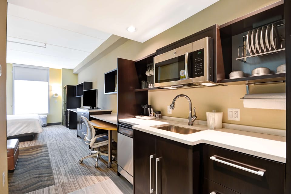 In-room safe, desk, blackout drapes, iron/ironing board