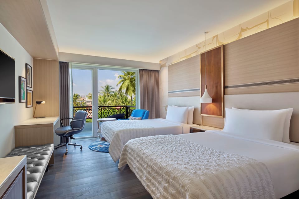 Classic Room, 2 Queen Beds, Balcony | Premium bedding, memory foam beds, minibar, in-room safe