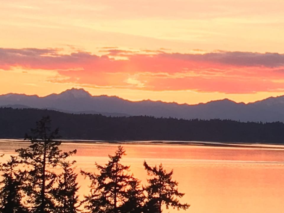 April sunset