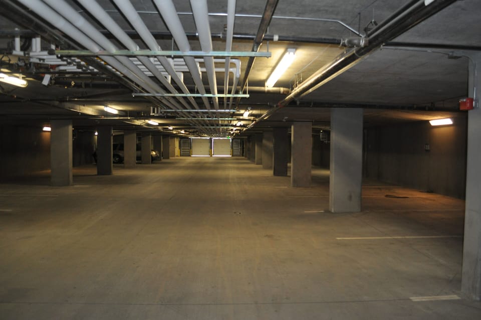 Heated and secure Underground parking - 2 parking spaces 