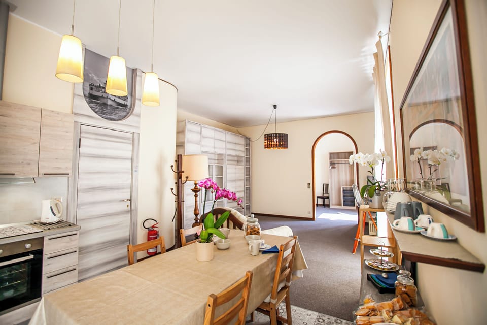 Exclusive Apartment, 1 Bedroom, Lake View | Living area | 24-inch flat-screen TV with digital channels, TV