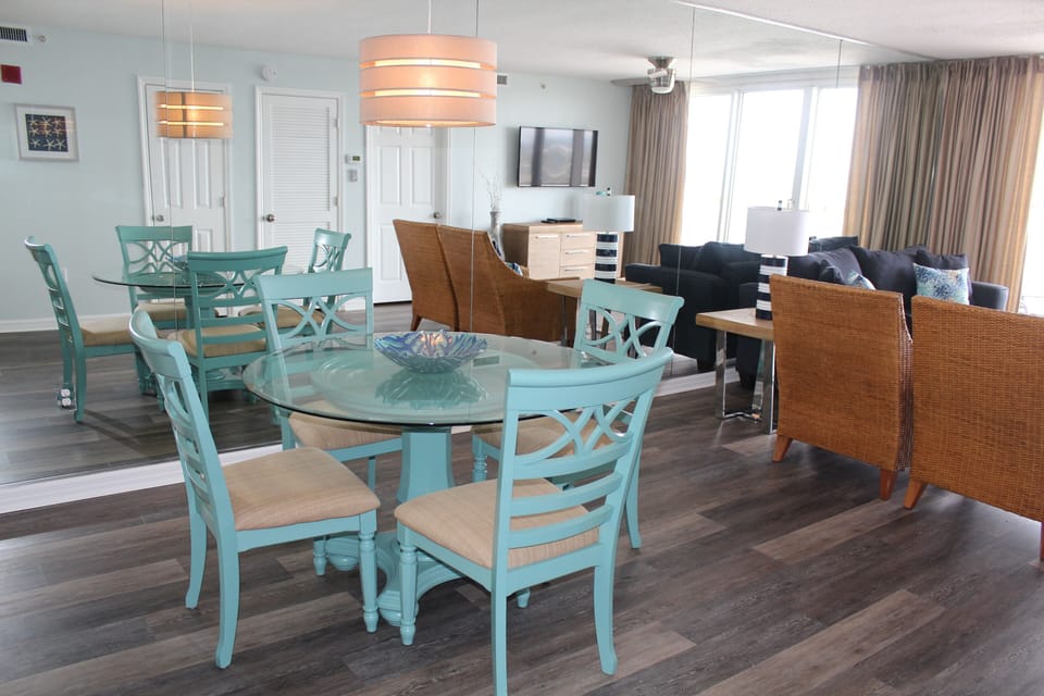 Inside dining room
