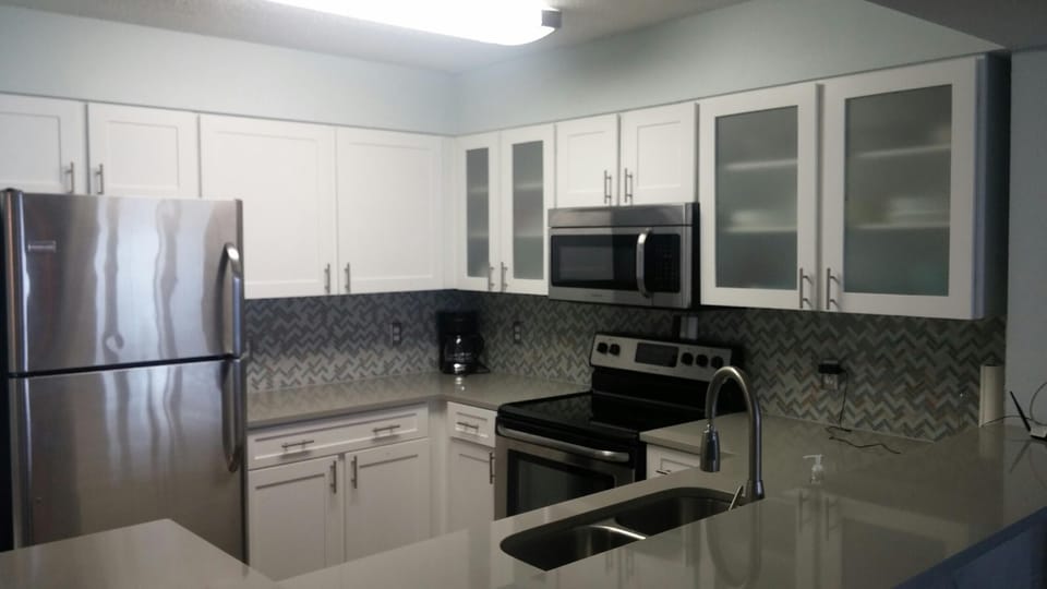 Newly updated cabinets