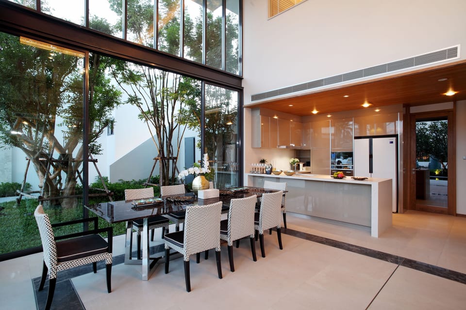 5 Bedroom Luxury Pool Villa | Living area | 30-inch flat-screen TV with cable channels, TV