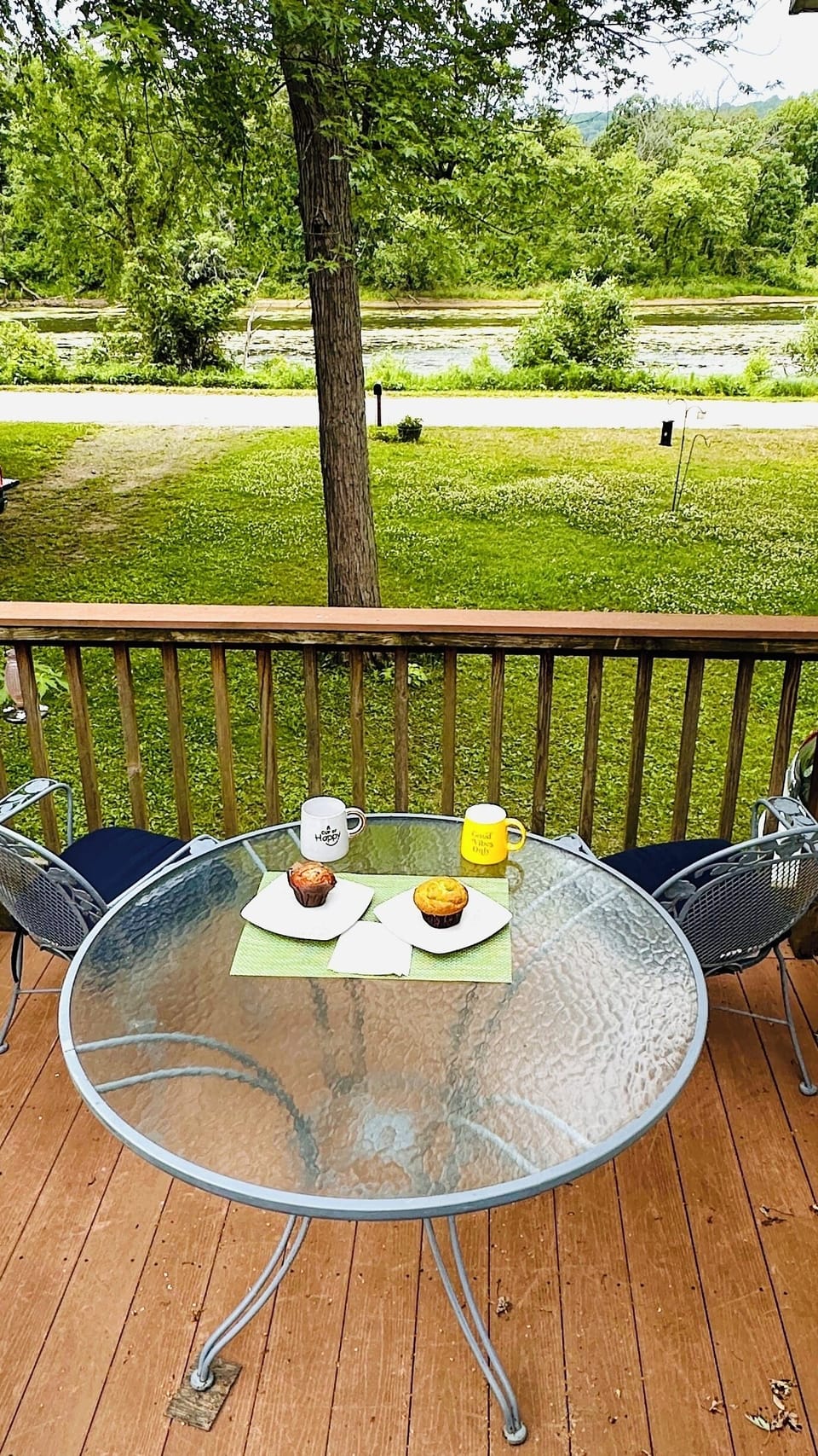 Enjoy the deck