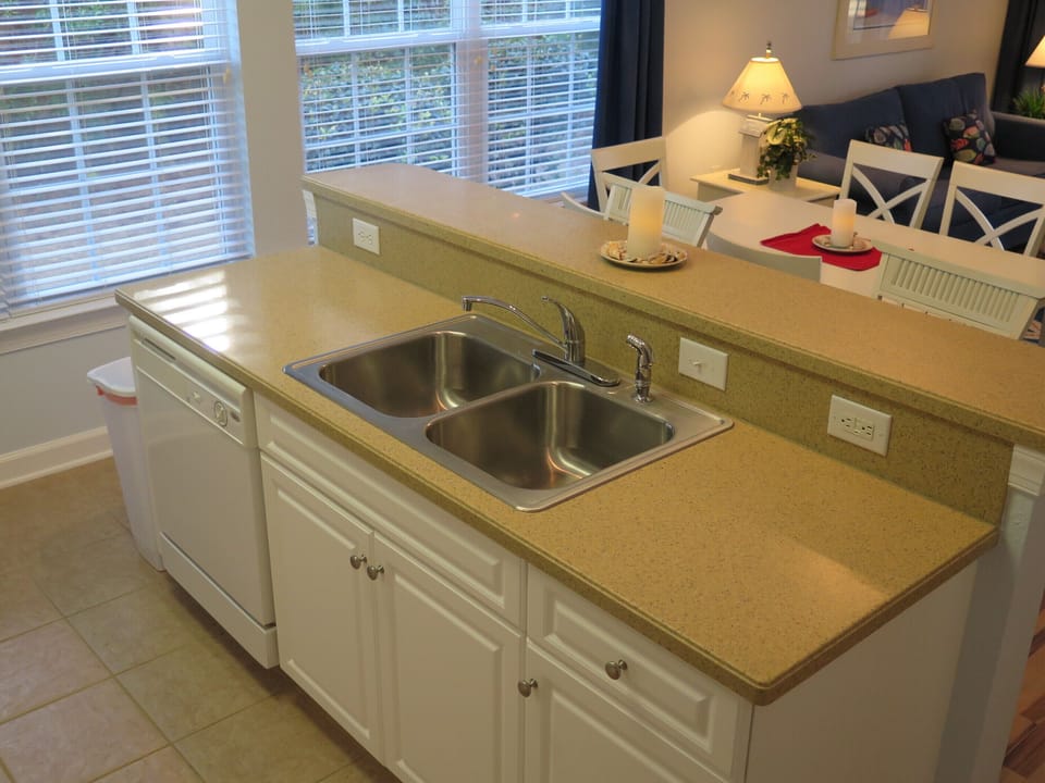 Center Island with bar seating