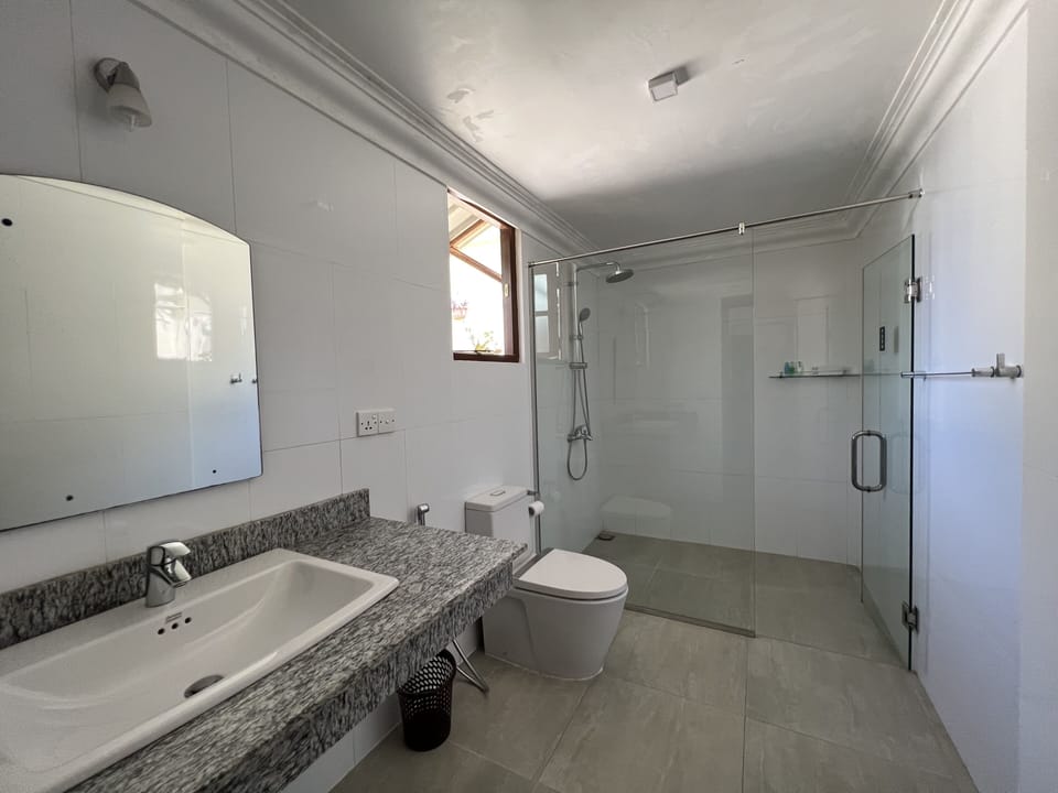 Standard Double Room, Courtyard View, Courtyard Area | Bathroom | Shower, free toiletries, hair dryer, bidet