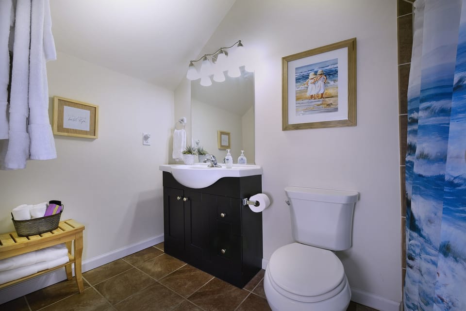 Upstairs bathroom