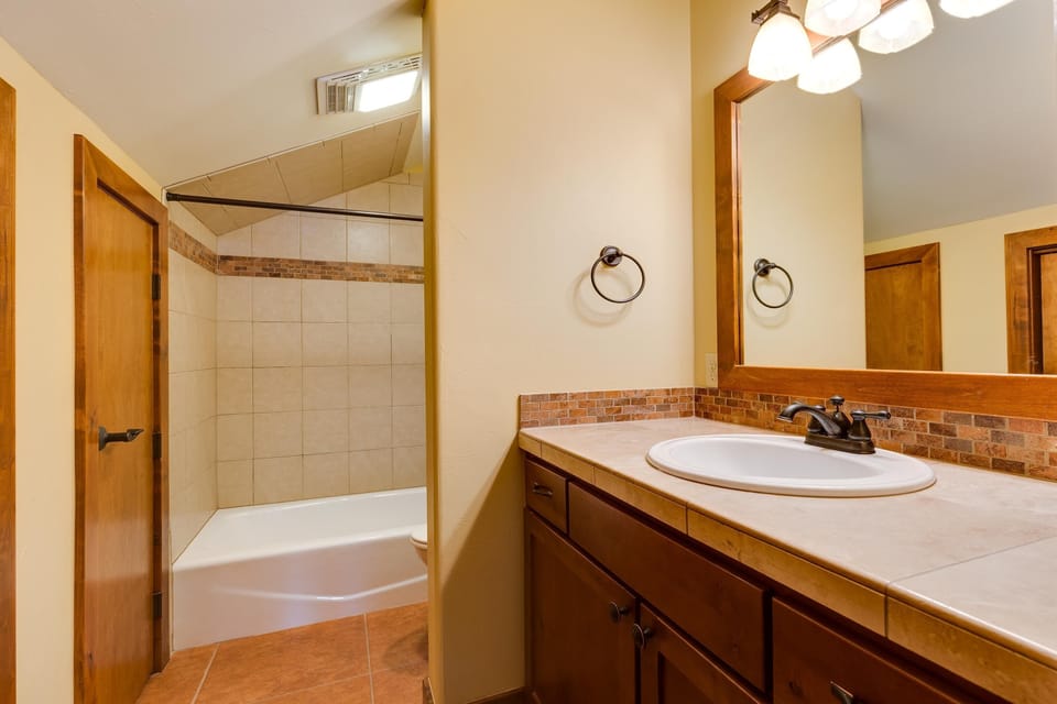 The bathroom on the third floor.