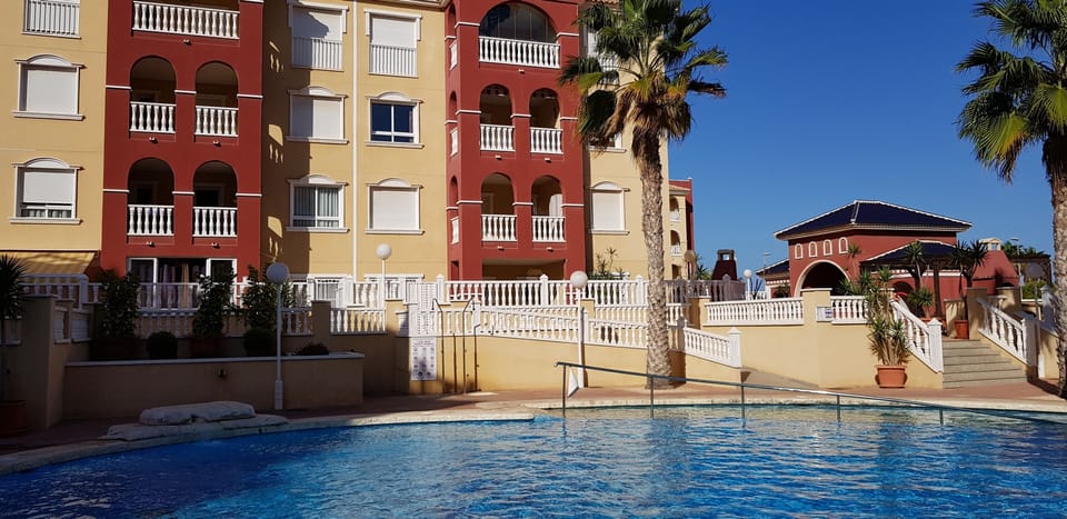 Our 2nd floor Apartment over looking the pool