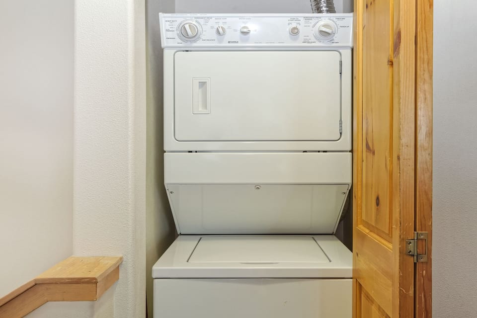 Washer and dryer in case you need them