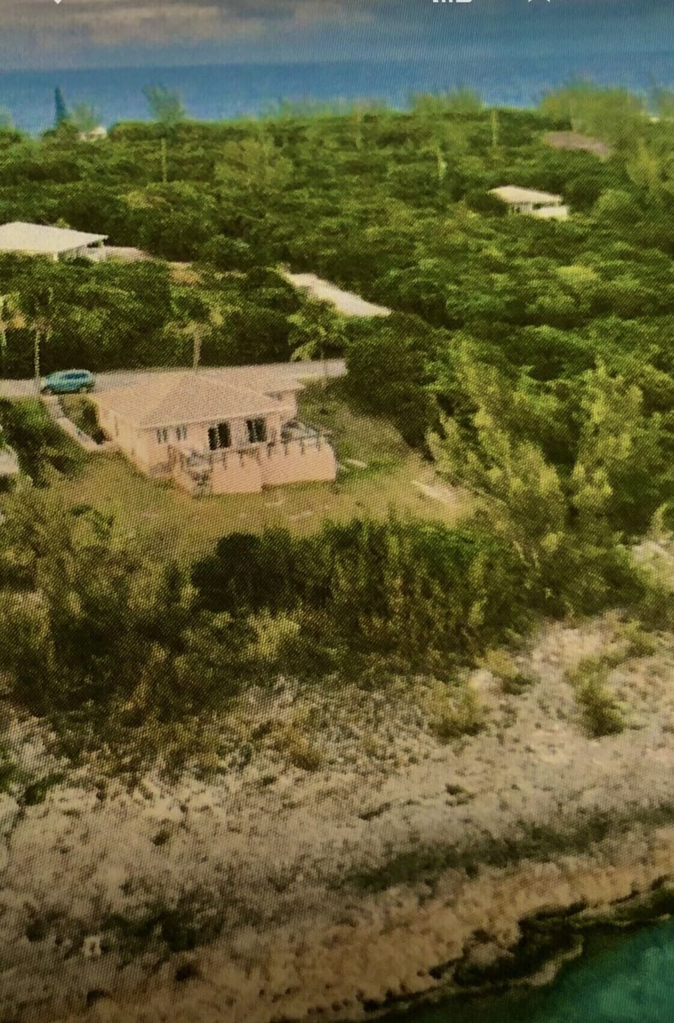 Sunshine☀️House arterial view shows the Atlantic and Caribbean sides. 