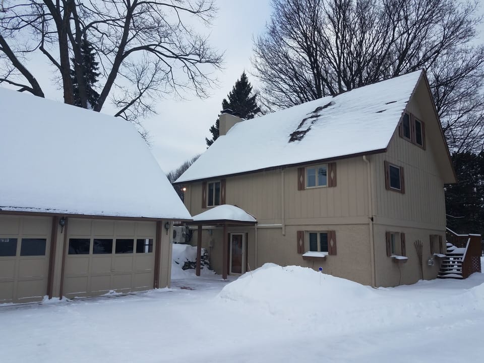 winter time at the chalet