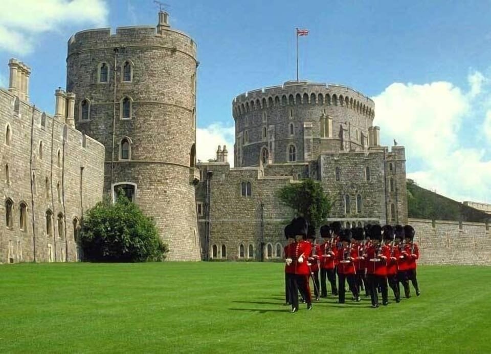 Coldstream guards at Windsor Castle