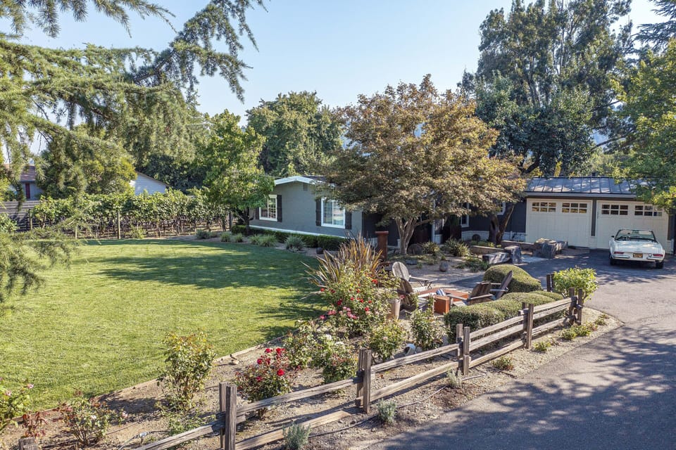 Front of House and Driveway