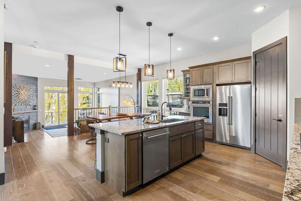 Main level kitchen