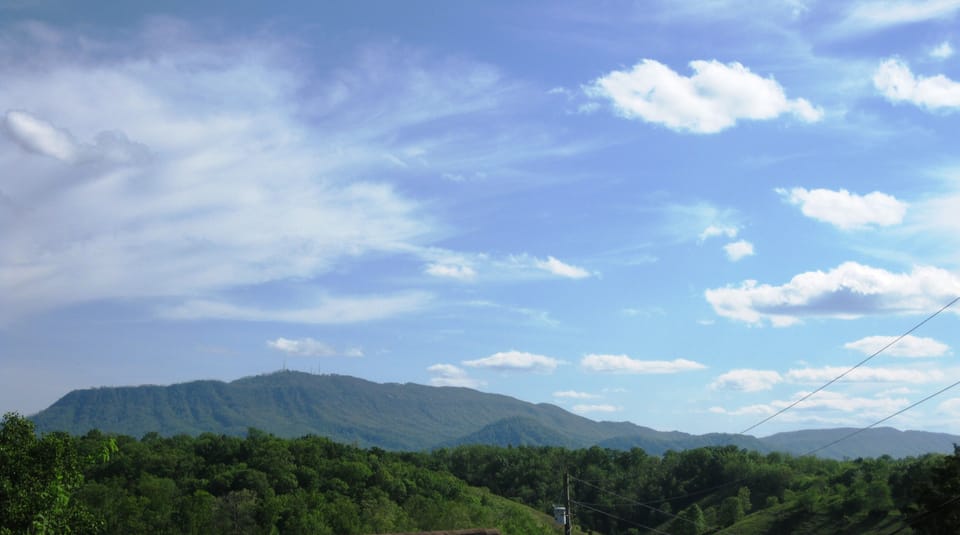 Long range mountain views