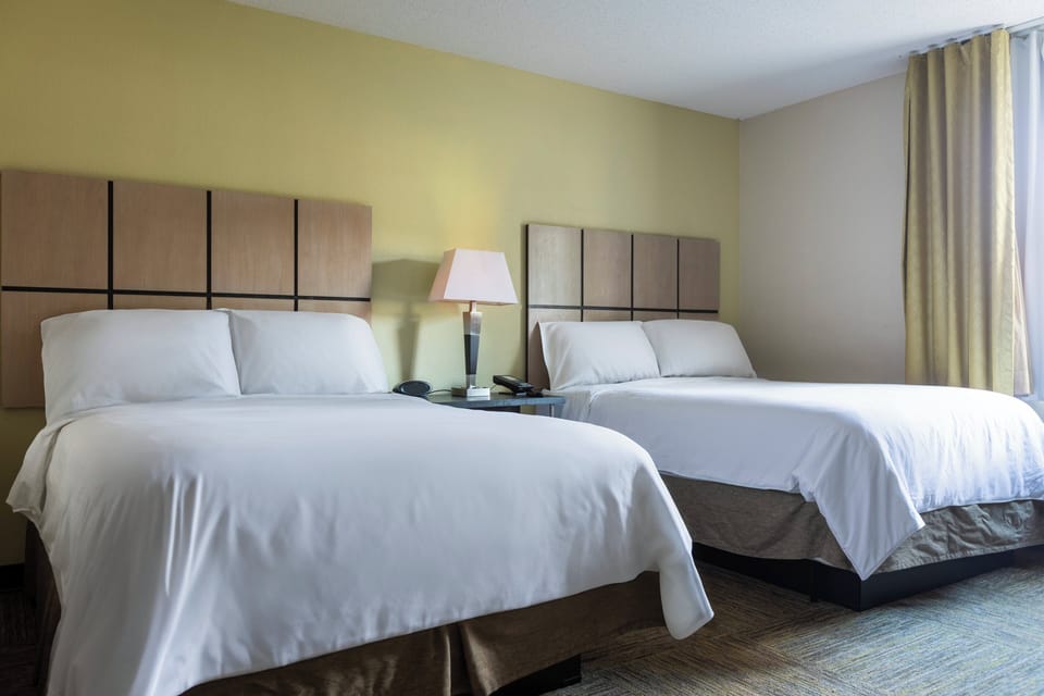 In-room safe, desk, laptop workspace, blackout drapes