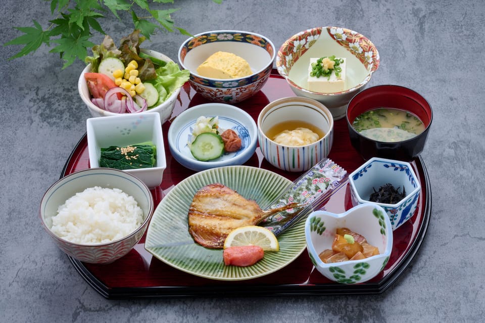 Daily Japanese breakfast for a fee