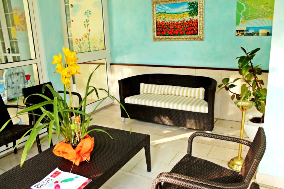 Lobby sitting area
